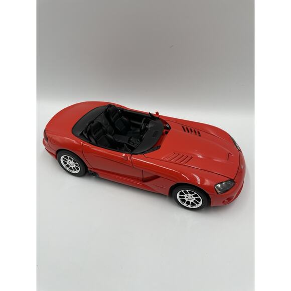 1:24 Scale Welly 2003 Dodge Viper Srt-10 Convertible Diecast Car W/o Box - Picture 1 of 10